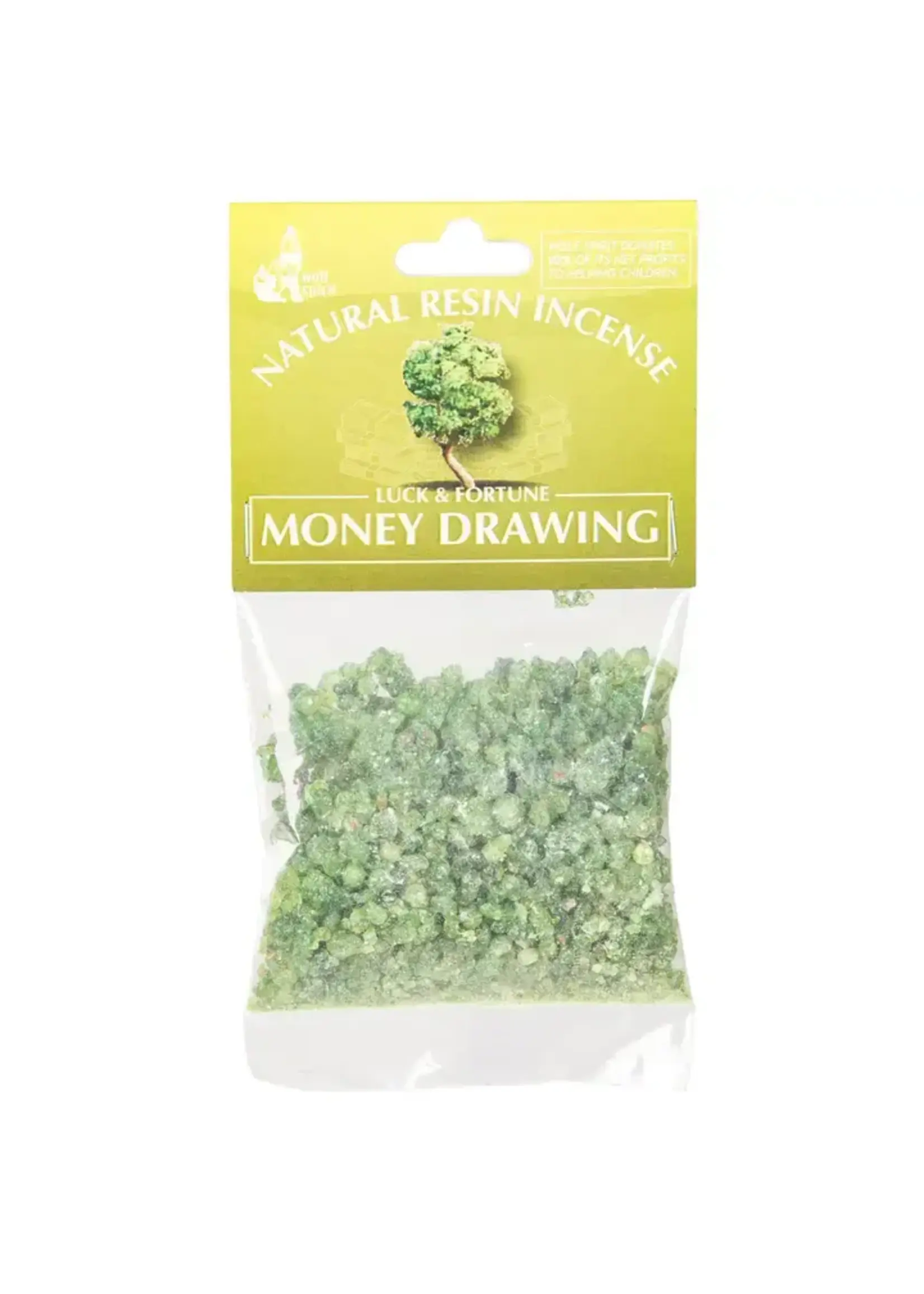 Resin Incense Money Drawing Luck and Fortune