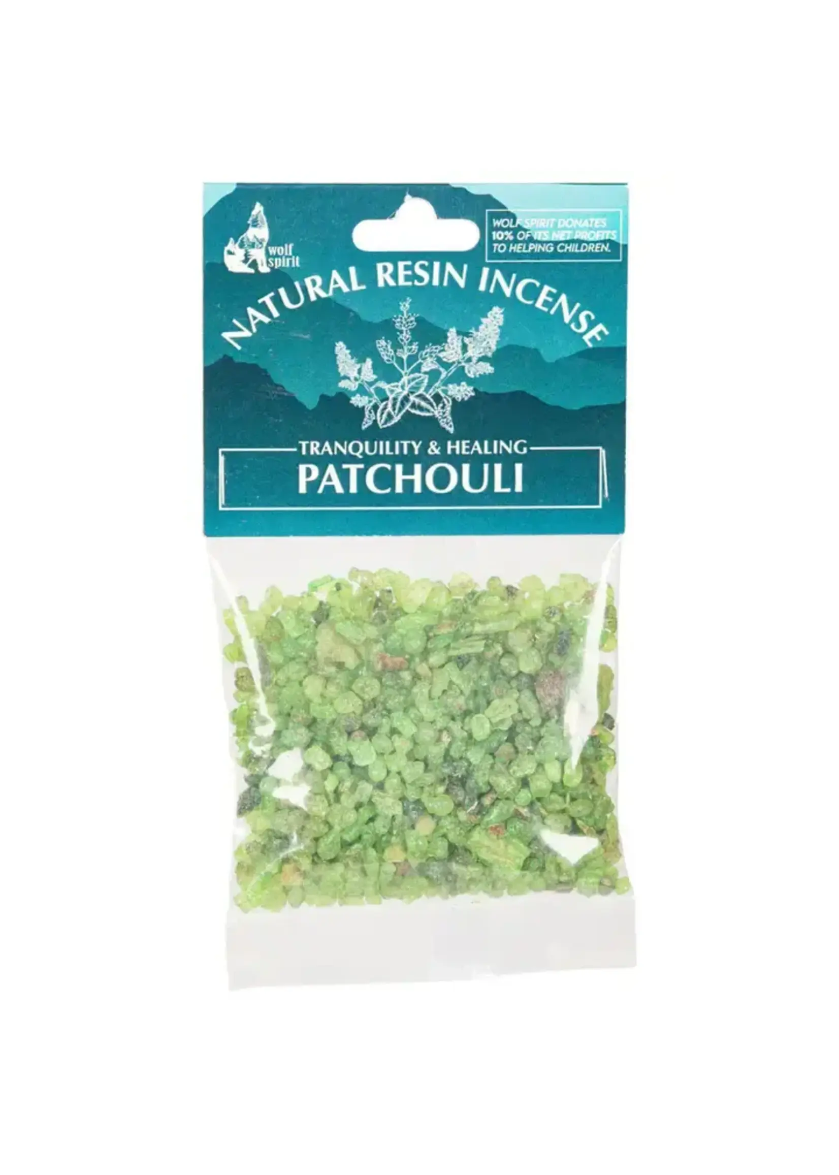 Resin Incense Patchouli Tranquility and Healing