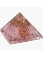 Orgonite Rose Quartz Pyramid