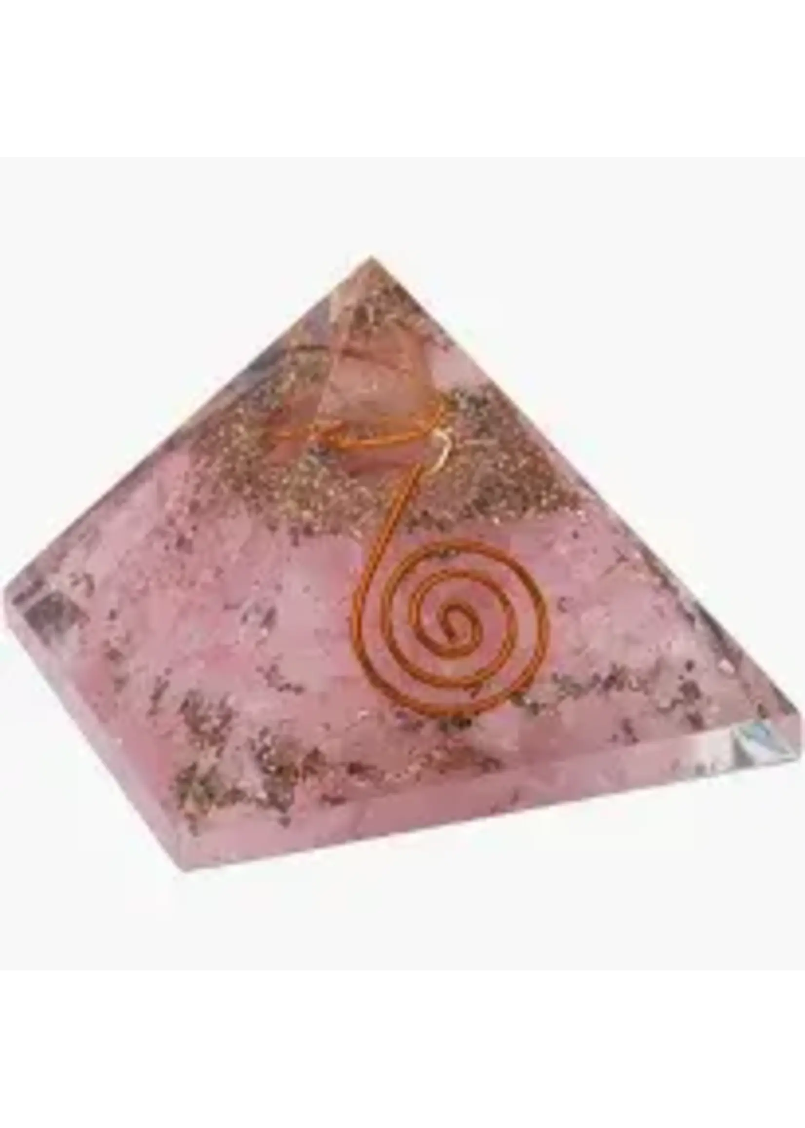 Orgonite Rose Quartz Pyramid