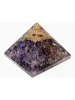 Orgonite Amethyst Pyramid