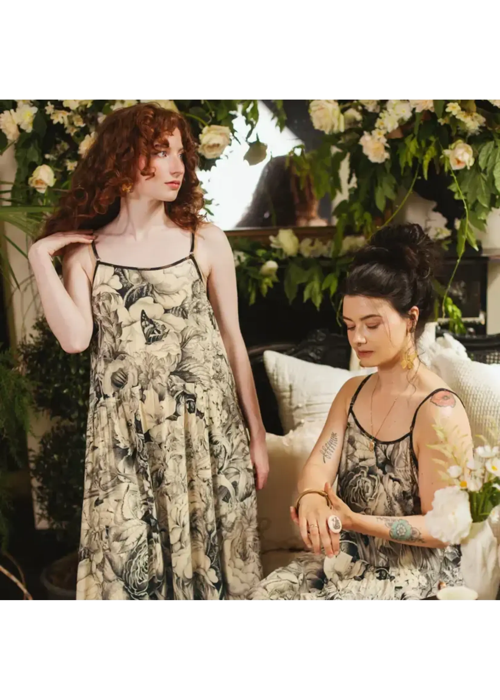 Slip Dress Honey & The Moon Boheme  L/XL