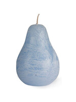 Candle Pear Crystal Blue Timber