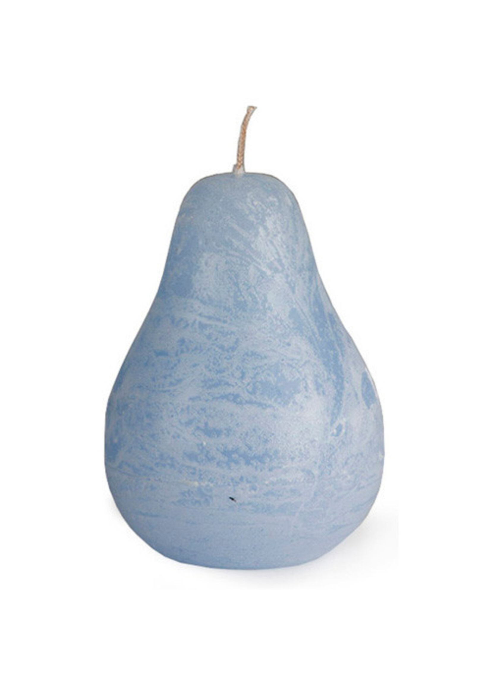 Candle Pear Crystal Blue Timber