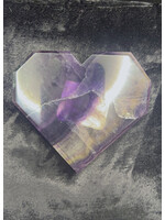 Fluorite Premium Heart Slab