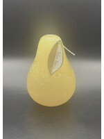 Candle Pear Pale Yellow Timber