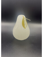 Candle Pear White Timber