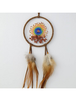 Dream Catcher Energy Flow Brown 4"