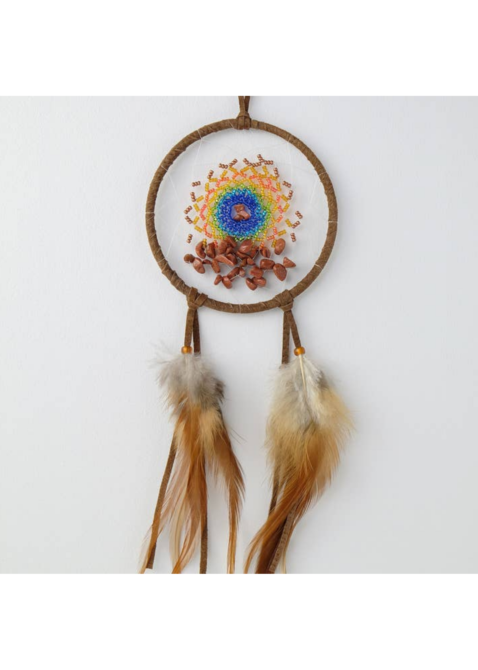 Dream Catcher Energy Flow Brown 4"