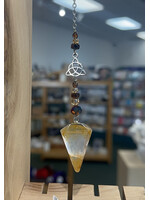 Hematoid Quartz Pendulum