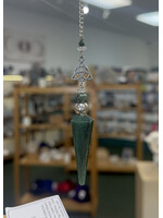 Aventurine Pendulum w/ Seraphinite