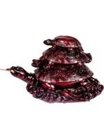 Triple Turtle Protection Statue