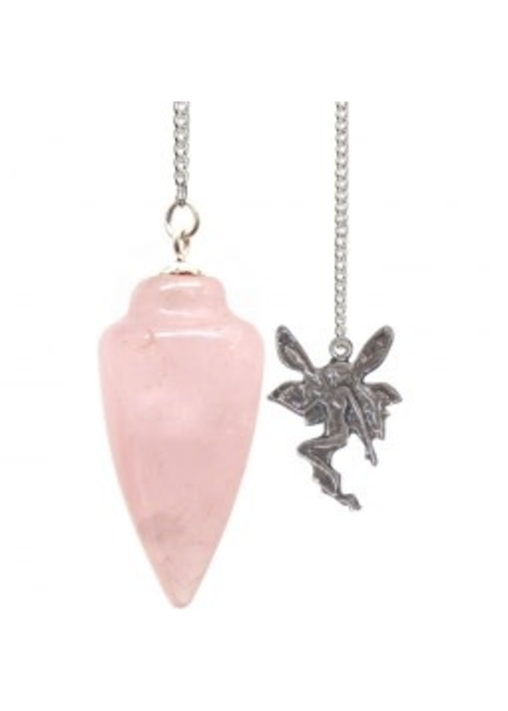 Pendulum Rose Quartz & Fairy