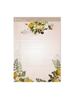 Papaya Legal Pad Pink Bouquet