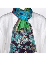 Eliza Floral Silk Scarf