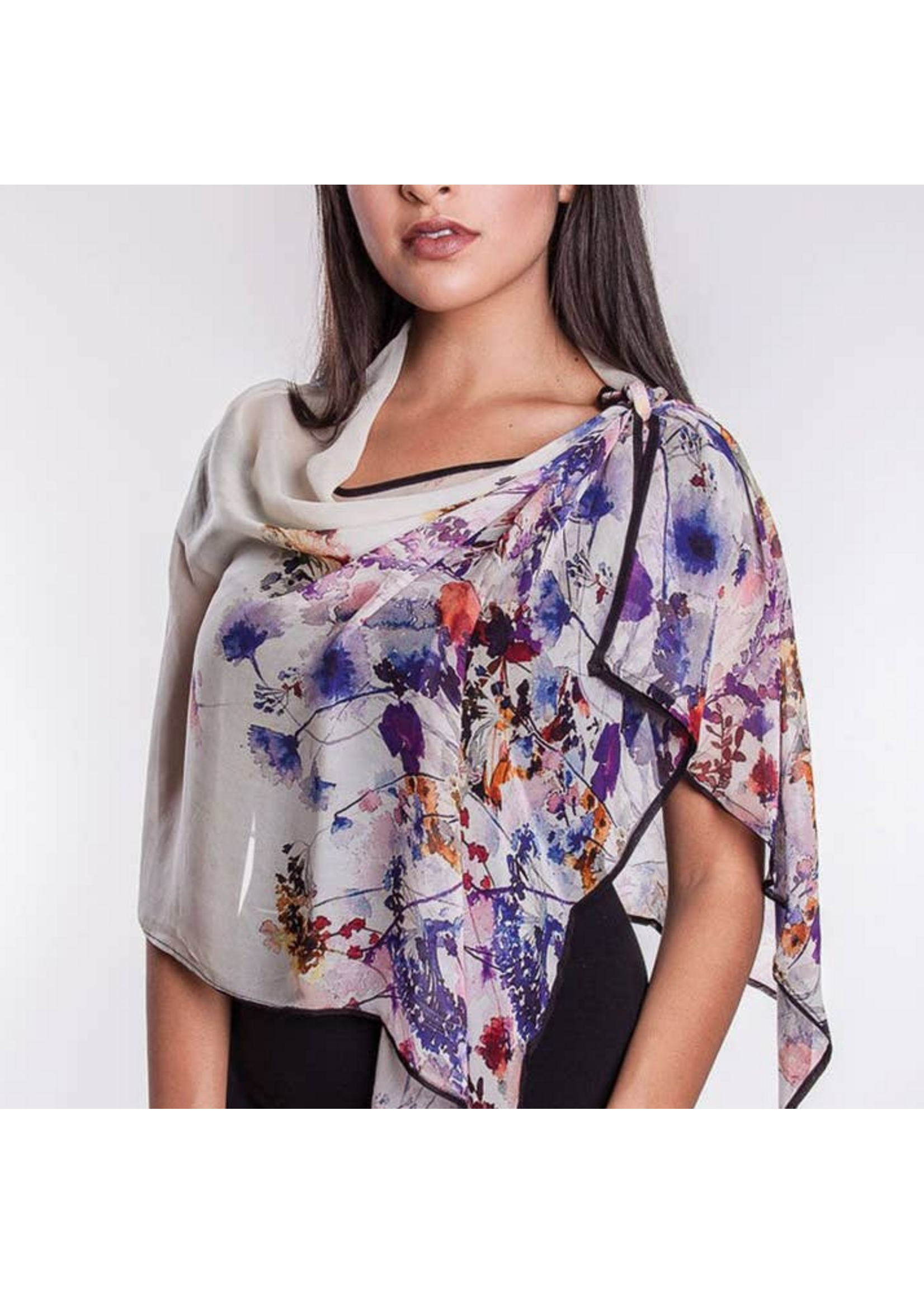 Scarf Aashi Wildflower Silk