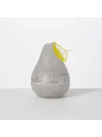 Candle Pear Dove Gray Timber