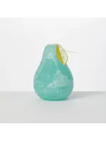 Candle Pear Sea Foam Timber