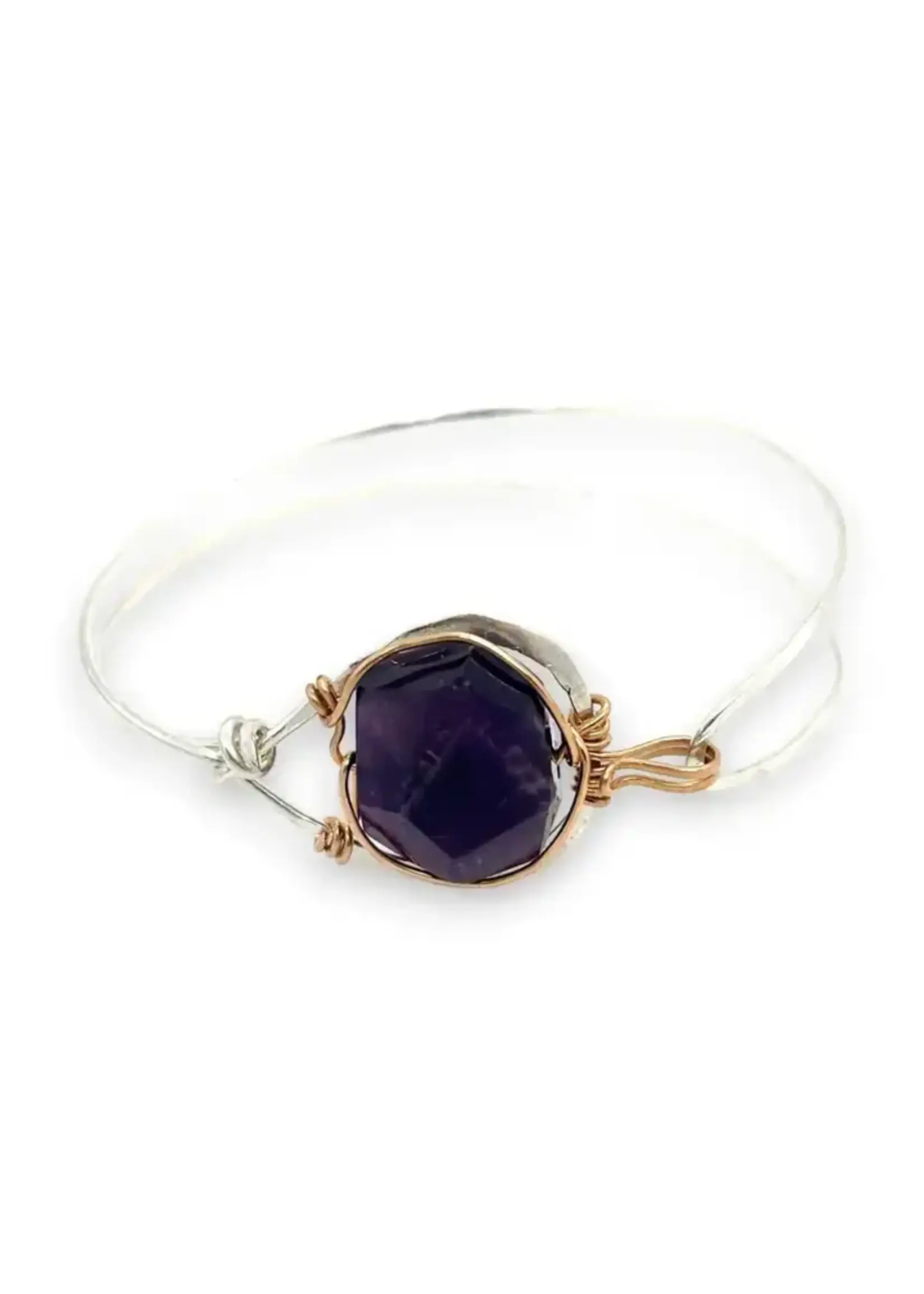 Aquarius Amethyst Cuff