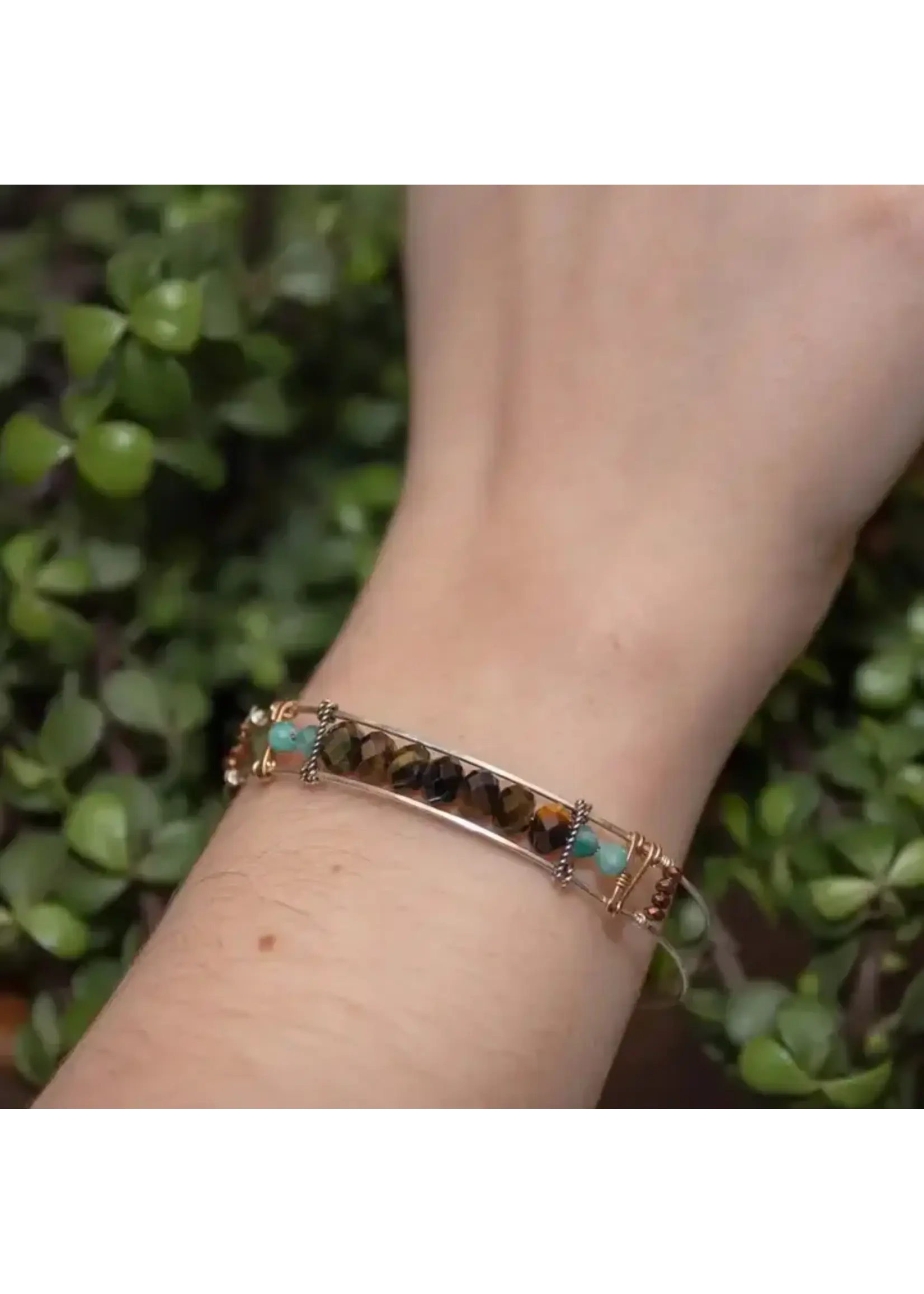 Tiger Eye Cuff