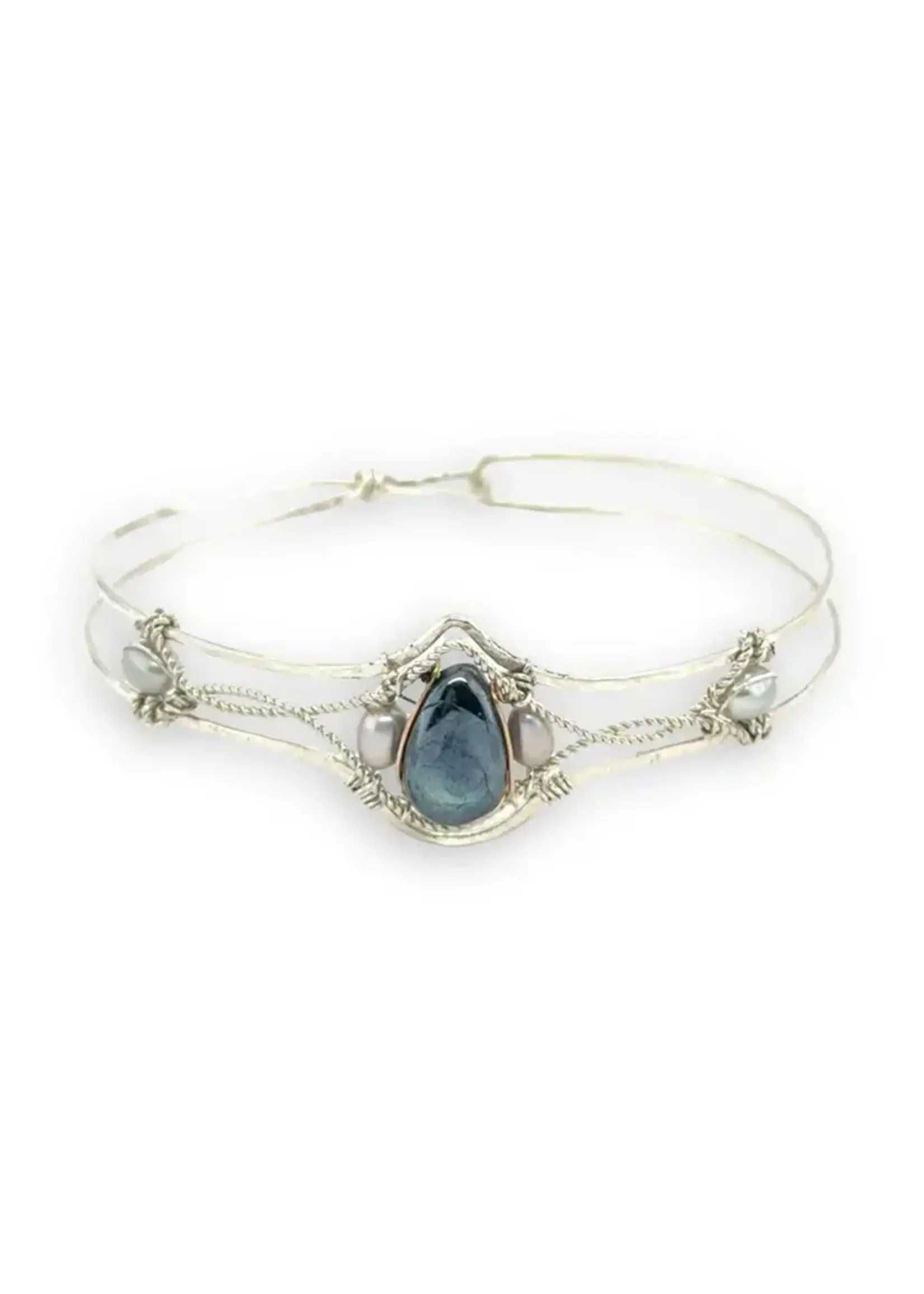 Twist of Fate Labradorite Cuff