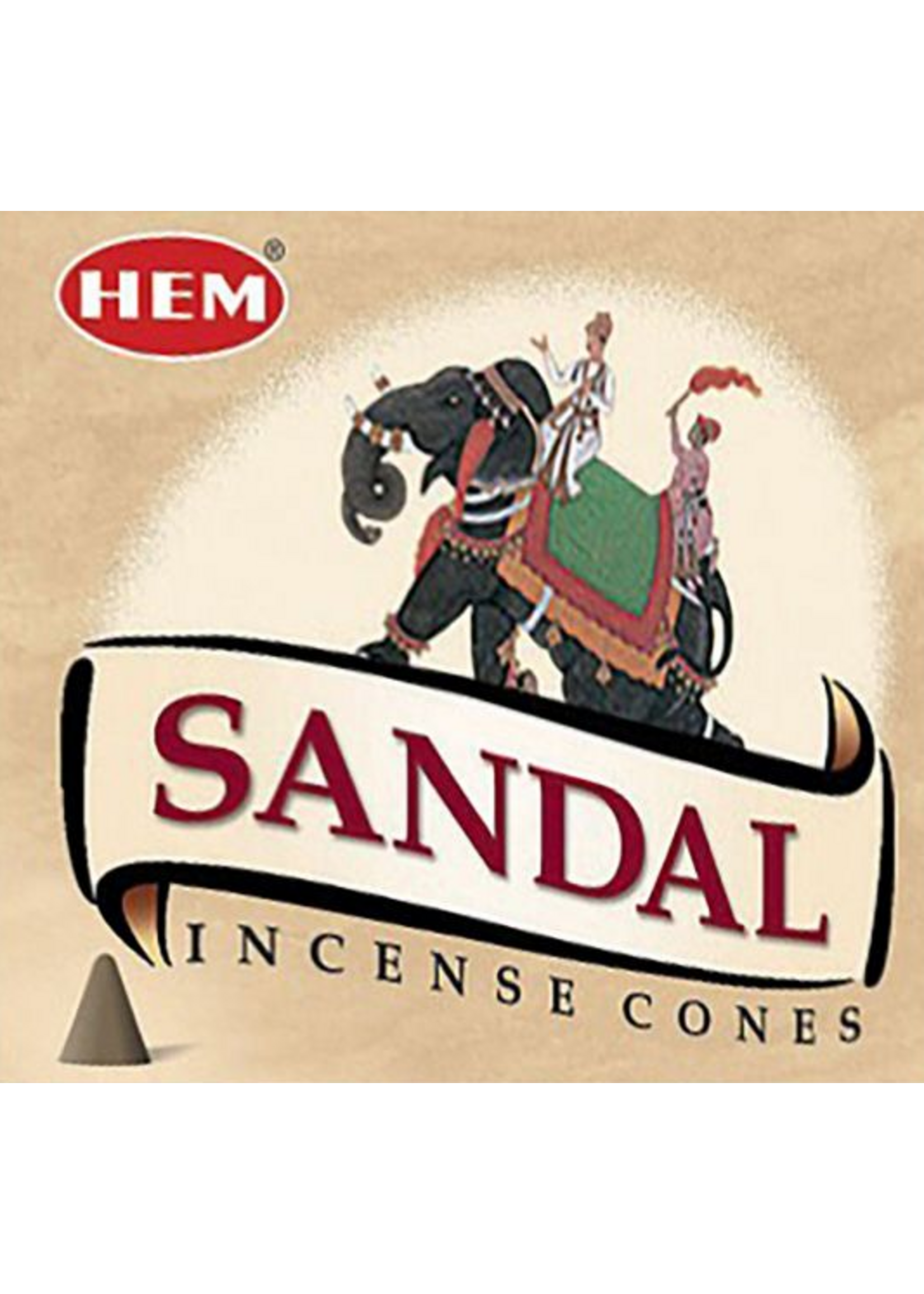 Hem Incense cone - Sandal