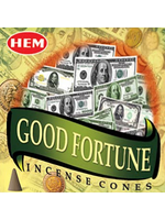 Hem Incense Cone - Good Fortune