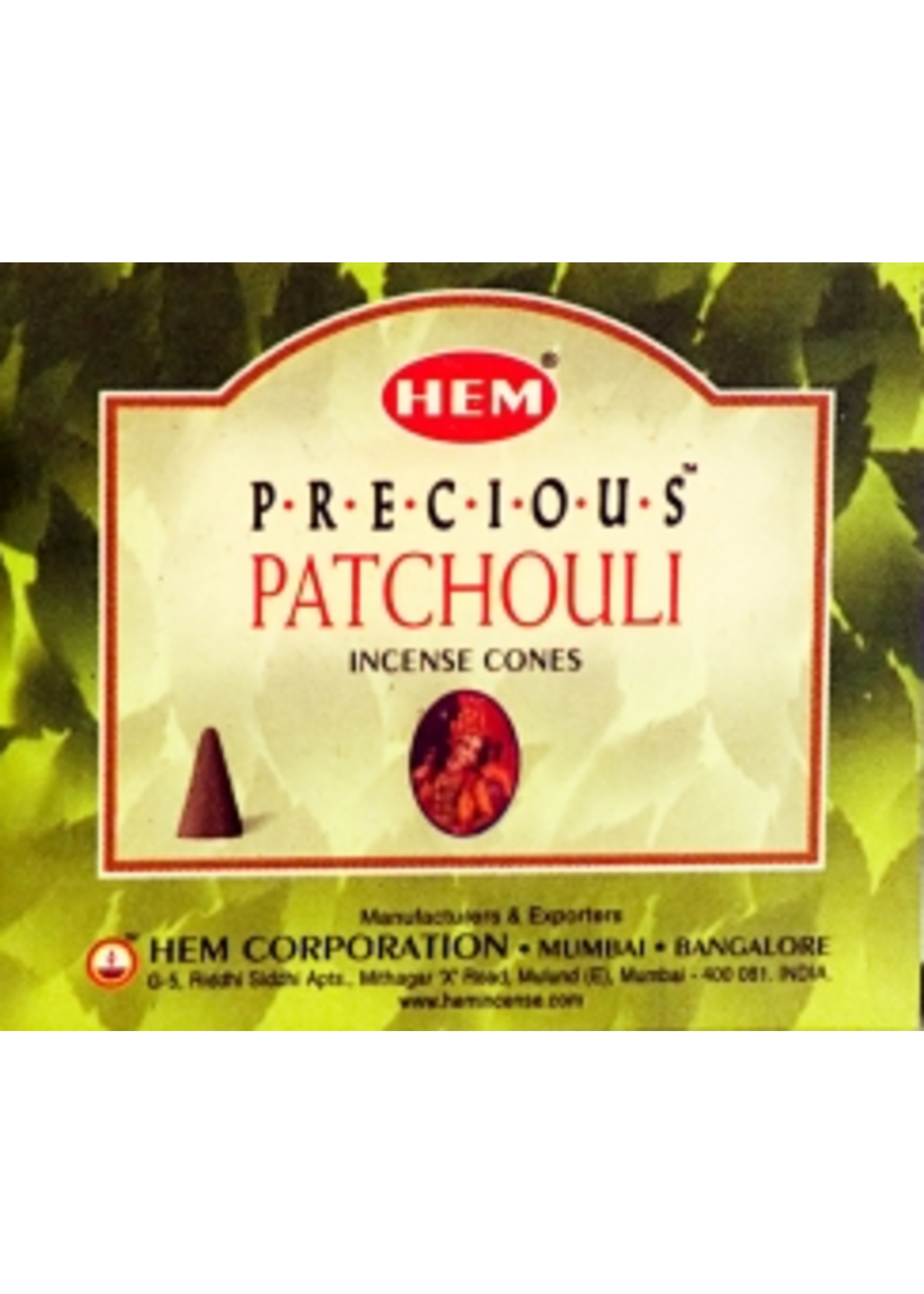 Hem Incense Cone - Precious Patchouli