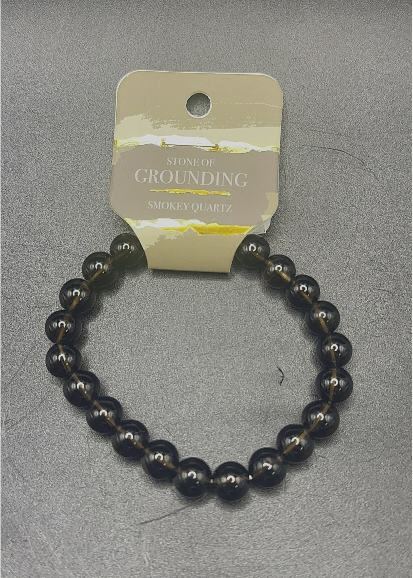 Smoky Quartz 8mm Bracelet