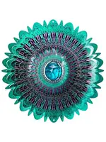 Crystal Cosmic Mandala - Large Wind Spinner