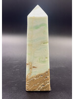 Caribbean Calcite 4-Sided Obelisk 4.5"-5"