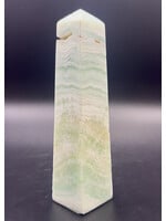 Caribbean Calcite 4-Sided Obelisk 5.25"-5.75"