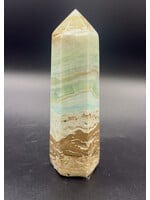 Caribbean Calcite 6-Sided Obelisk 5"-5.5"
