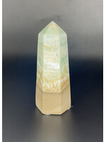 Caribbean Calcite 6-Sided Obelisk 3.875"