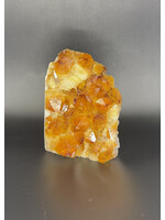 Citrine Cut Base Standing Dark