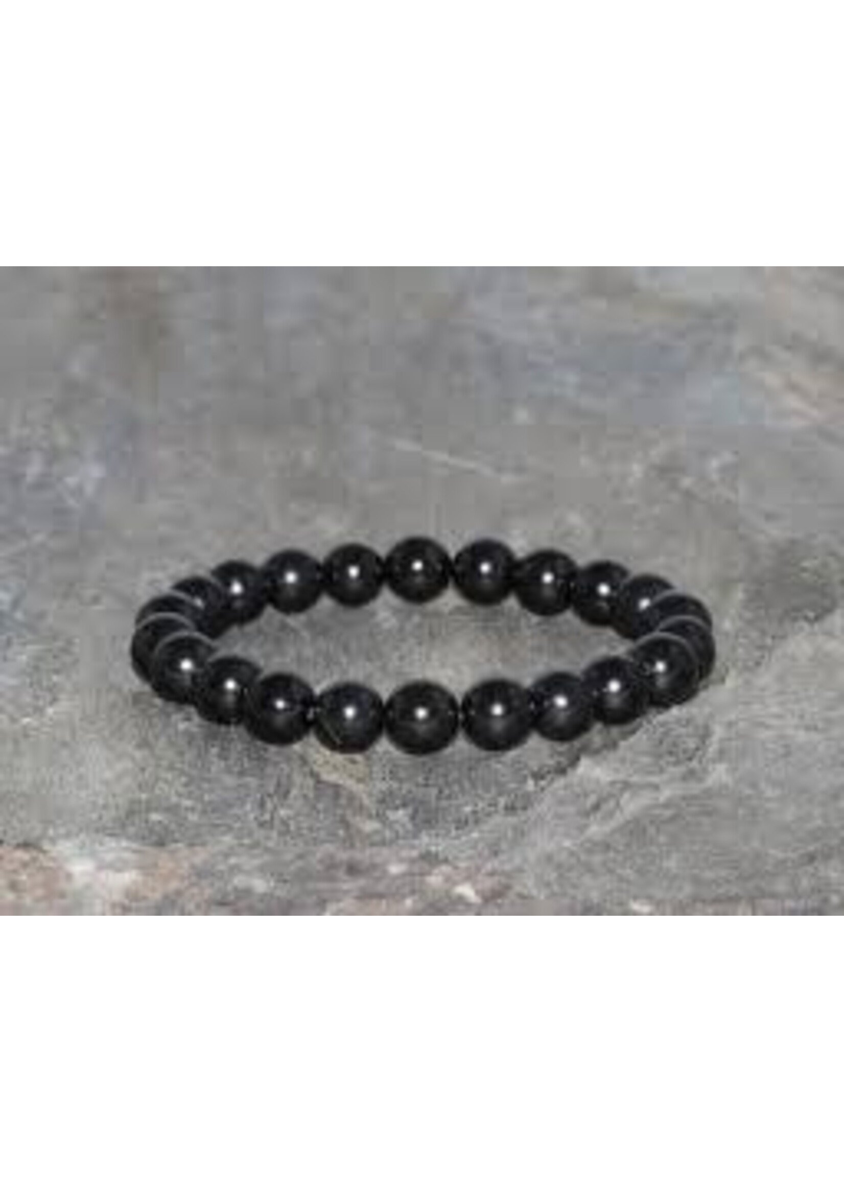 Bracelet Crystal Stone Stretch Shungite Stone of Purification 8mm