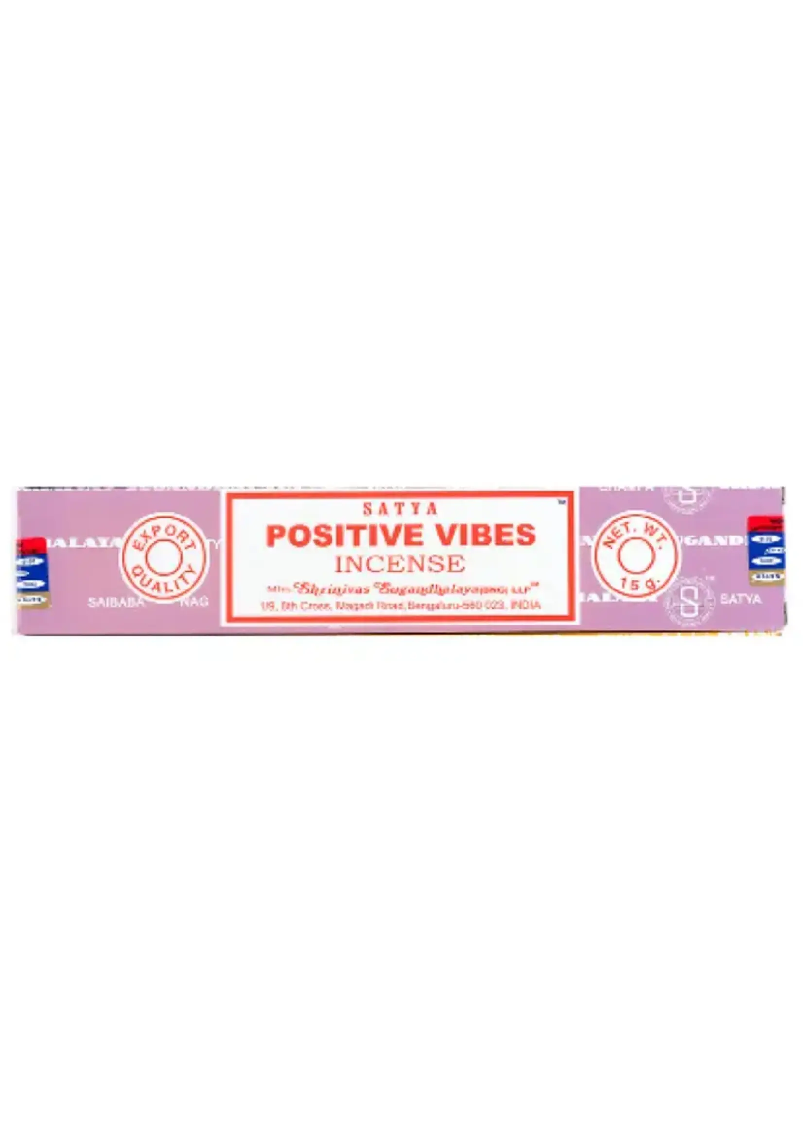 Satya Incense Positive Vibes 15gm