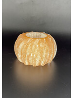 Orange Selenite Votive Candle Holder