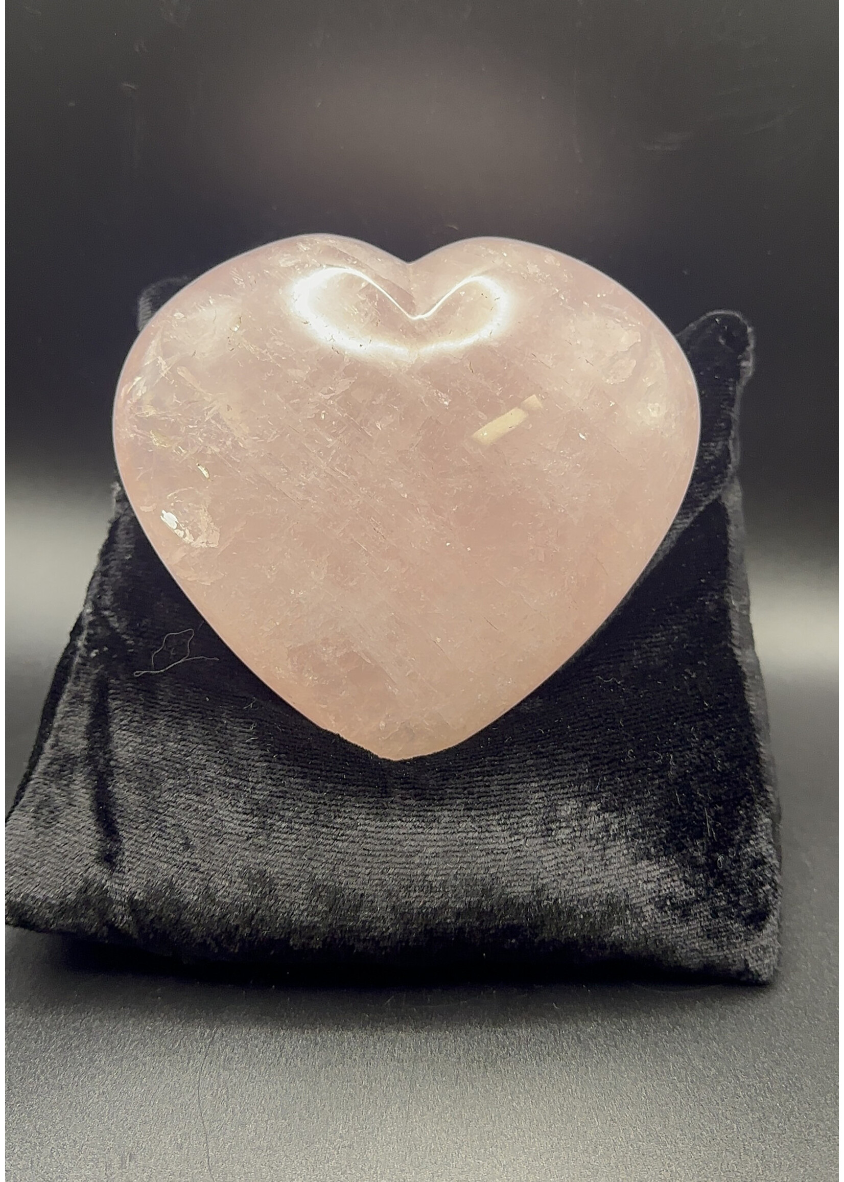 Rose Quartz Heart