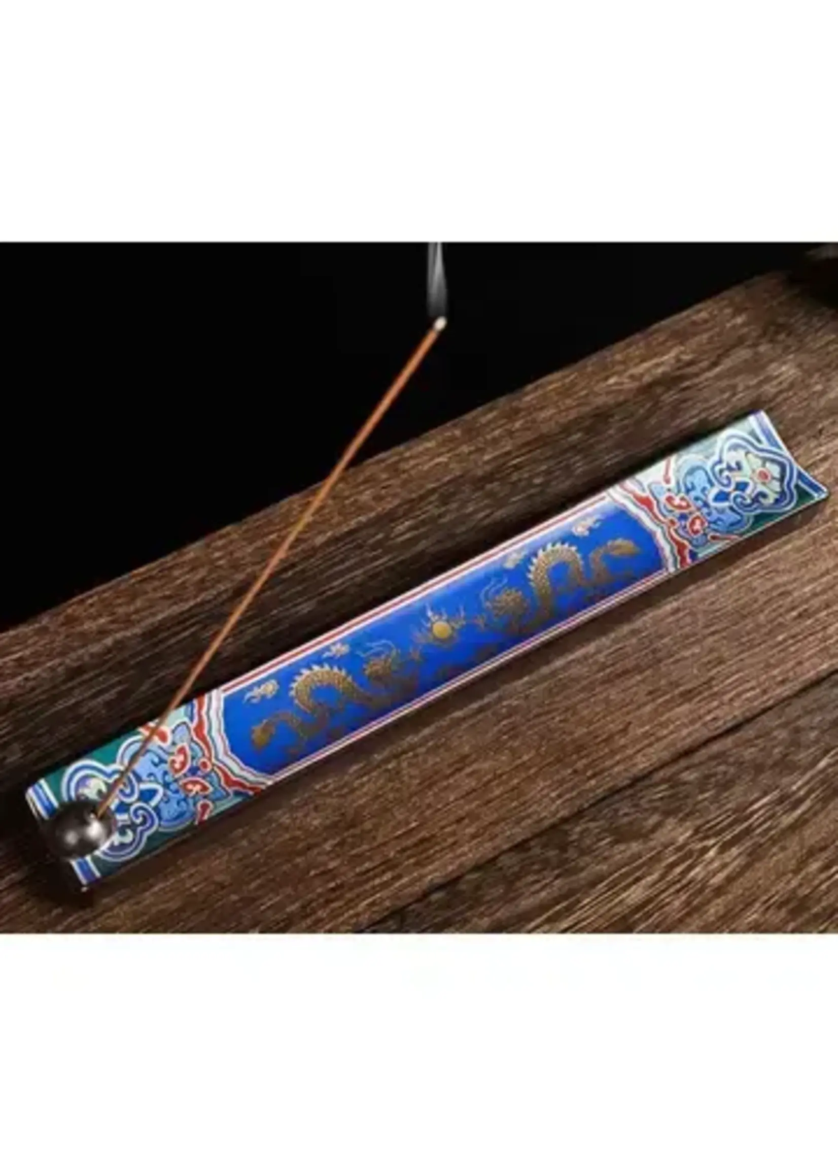 Ceramic Dragon Incense Burner Enamel