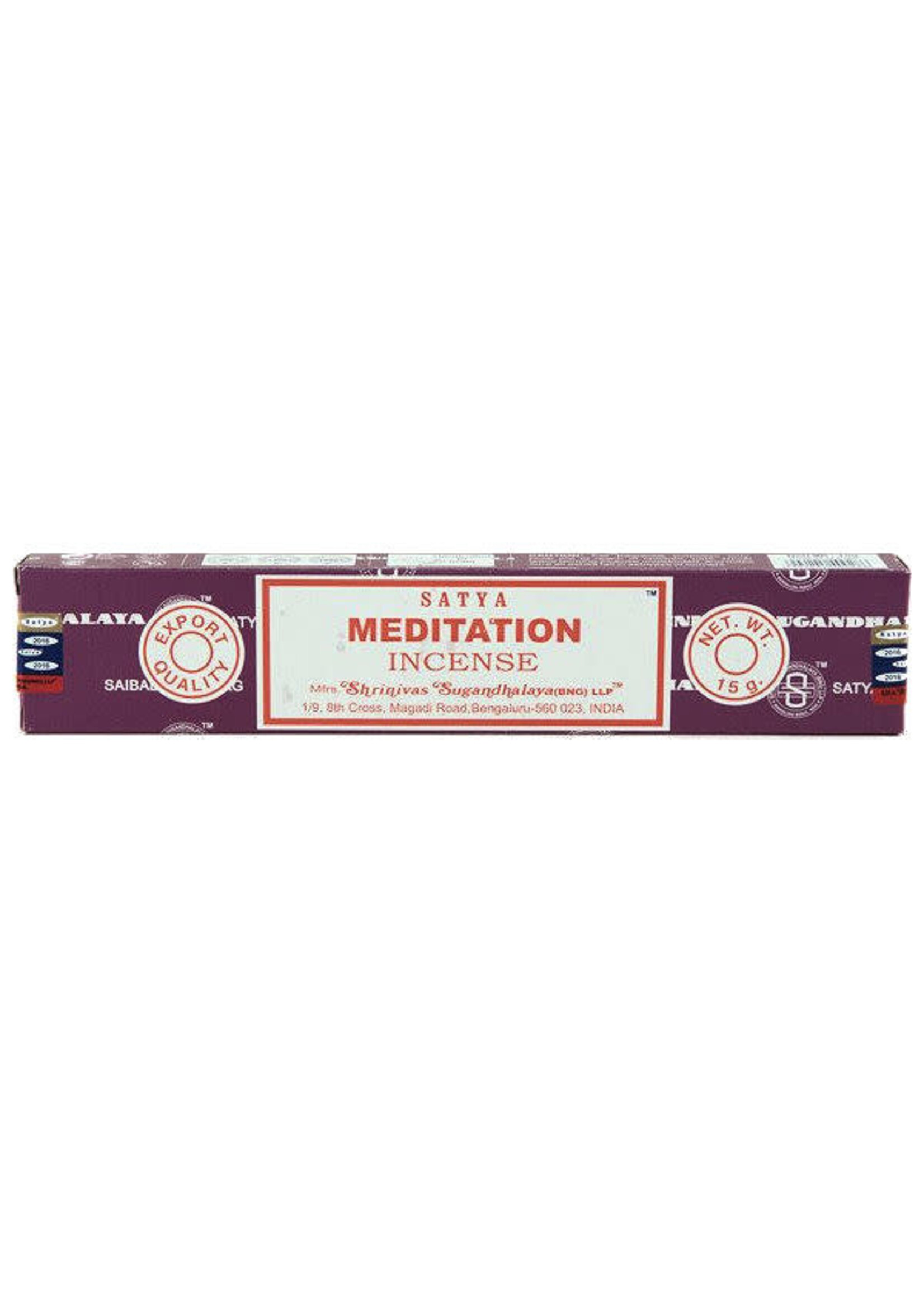 Satya Incense Meditation 15gm