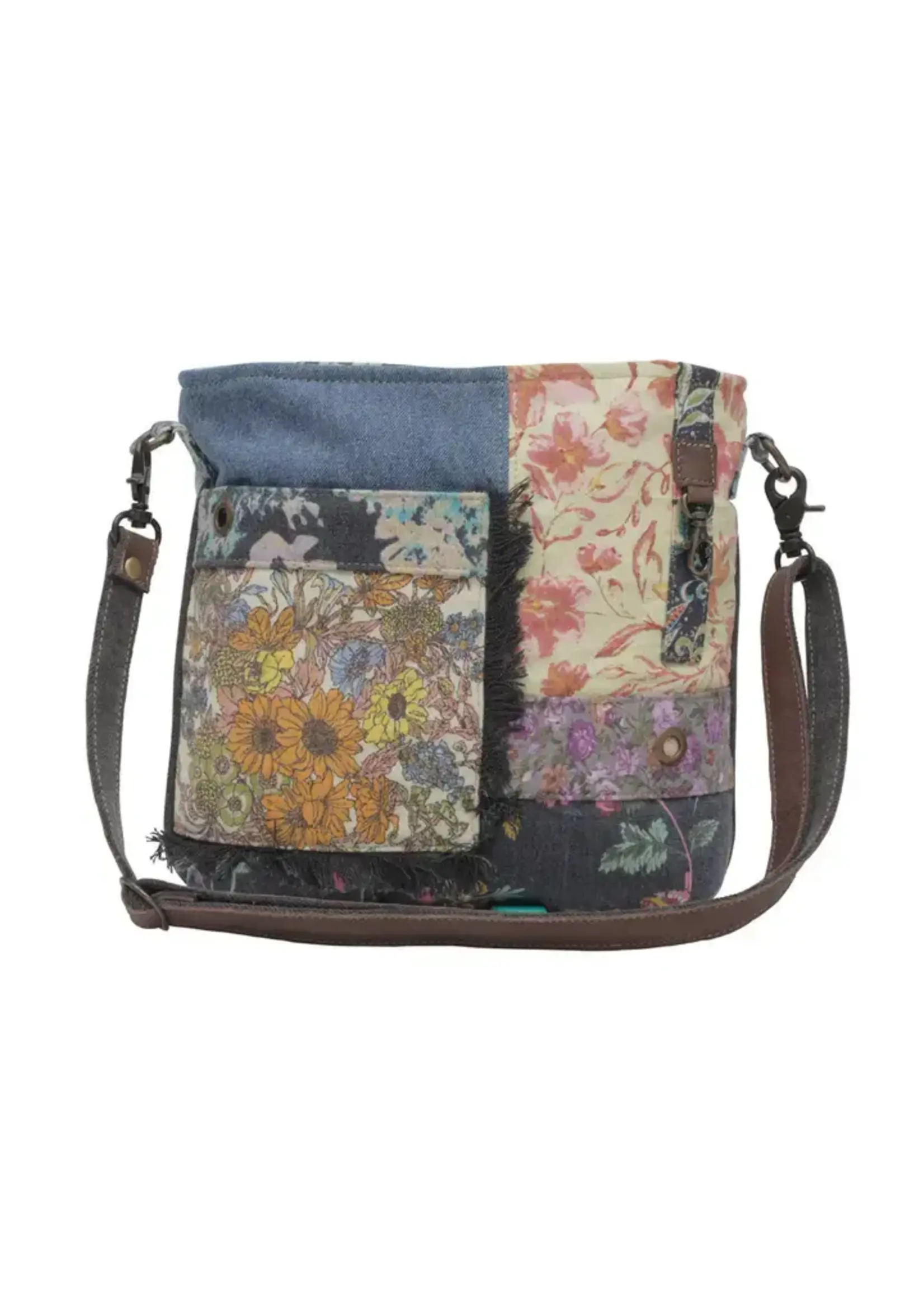 Myra Le Fleur Blu Shoulder Bag