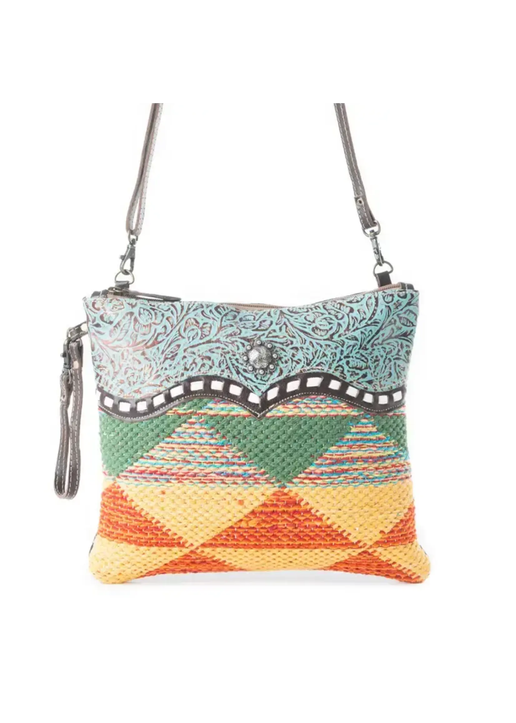 Myra Xantho Red Small Crossbody Bag