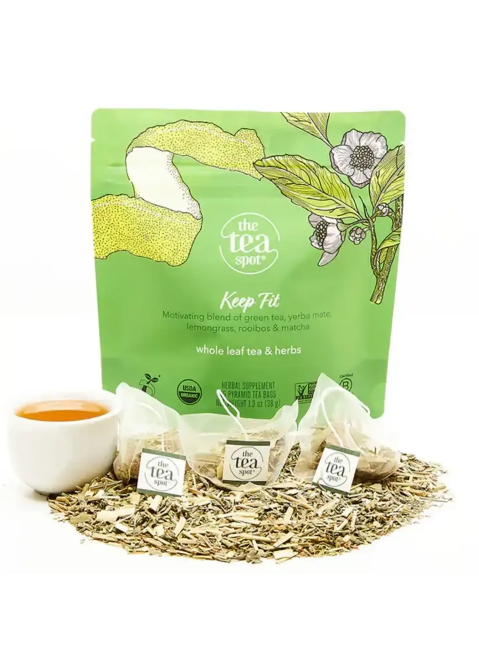 Tea Keep Fit Organic Green Tea 15 sachets