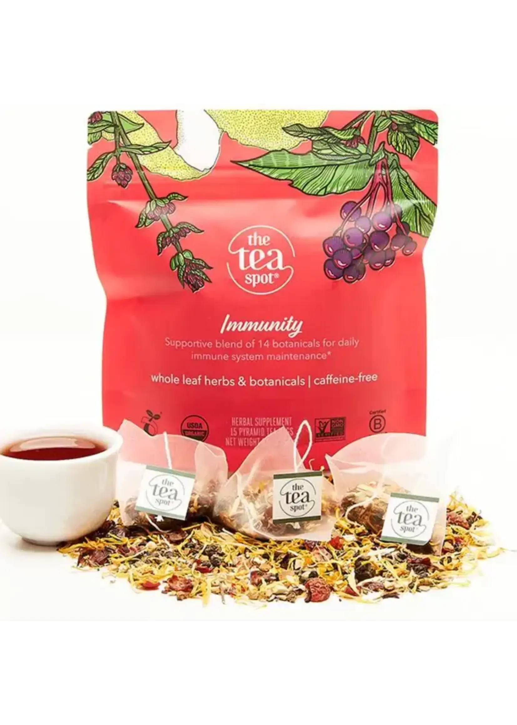 Tea Immunity Organic Herbal Blend 15 sachets