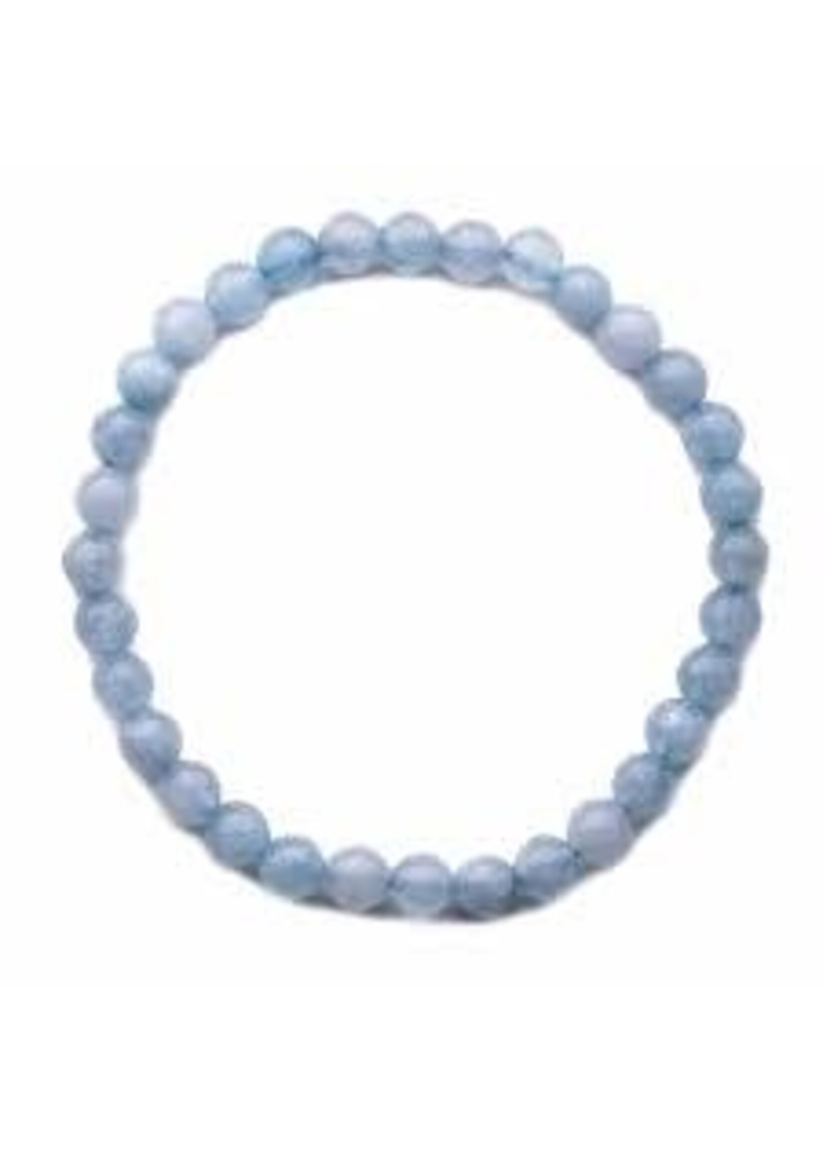 Bracelet Aquamarine Stone of Happiness 4mm