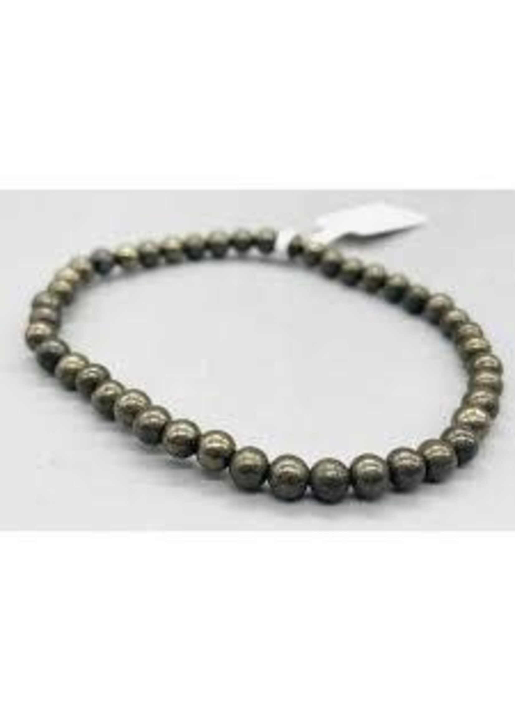 Bracelet Pyrite Stone of Intellect 4mm