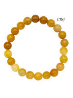 Bracelet Yellow Jade 8mm