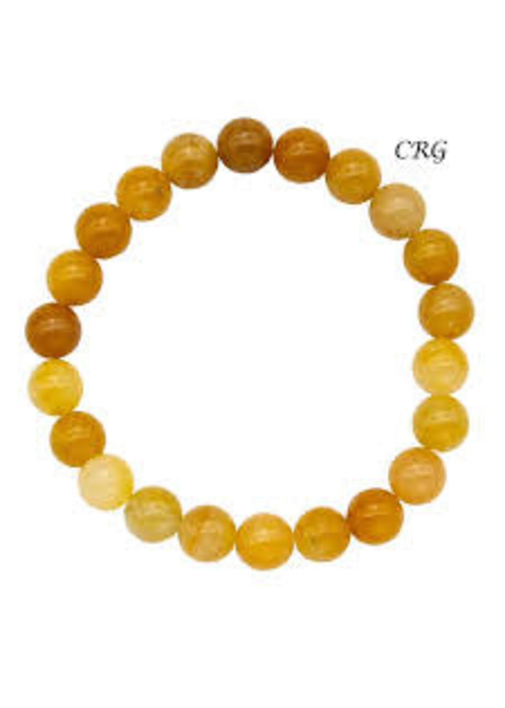 Bracelet Yellow Jade 8mm