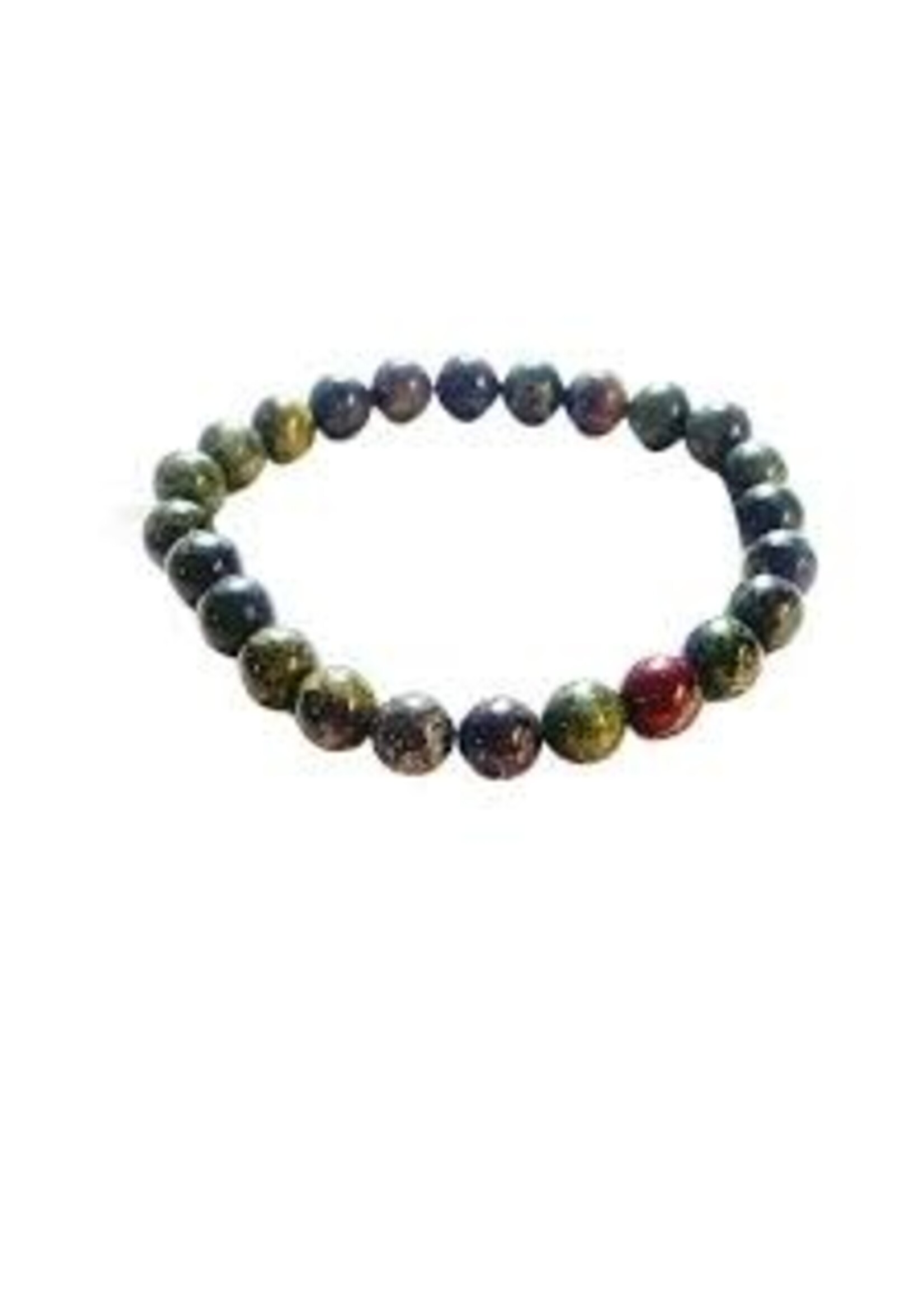 Bracelet Dragon's Blood Stone of Joy 4mm